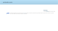 Desktop Screenshot of aminah.com